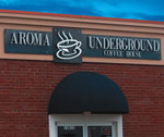 SIGN 2000 Letters?Aroma Underground Cast Letters